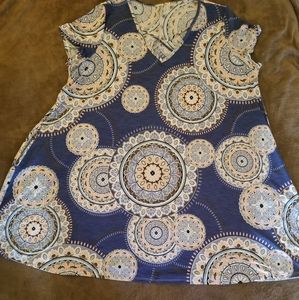 EUC Medallion tunic 2X/3X